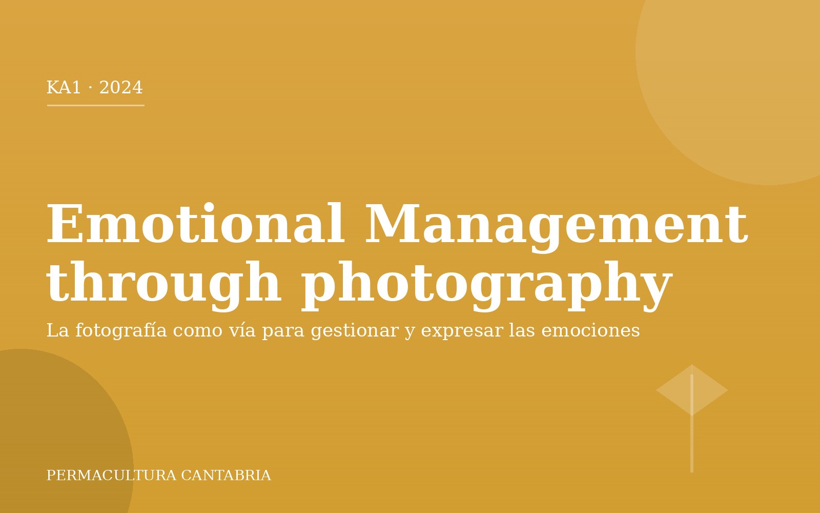 Emotional Management through photography