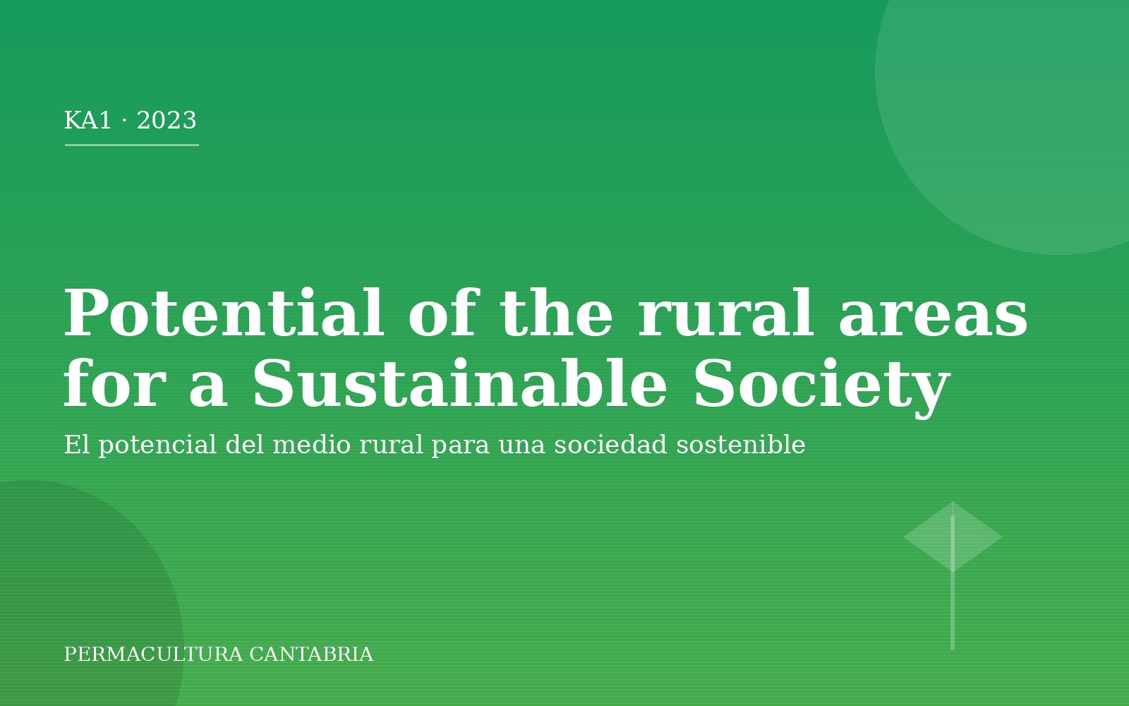 Potential of the rural areas for a Sustainable Society
